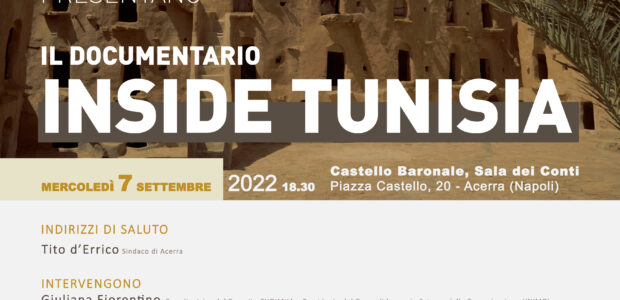 Share: Facebook Twitter Pinterest Mercoledì 7 settembre 2022, alle ore 18.30, ad Acerra (Napoli) presso il Castello Baronale, “Sala dei […]